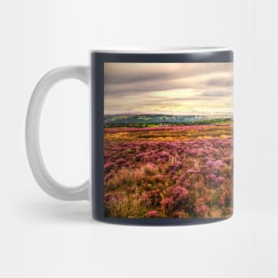 Pink Heather On The Yorkshire Moors Mug